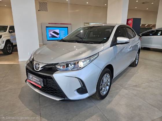 TOYOTA YARIS 1.5 16V FLEX SEDAN XS MULTIDRIVE TOYOTA YARIS 1.5 16V FLEX SEDAN XS MULTIDRIVE